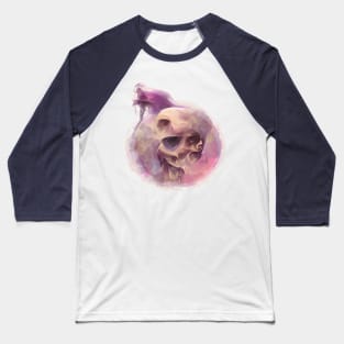 Abstraction, planet, skull Baseball T-Shirt